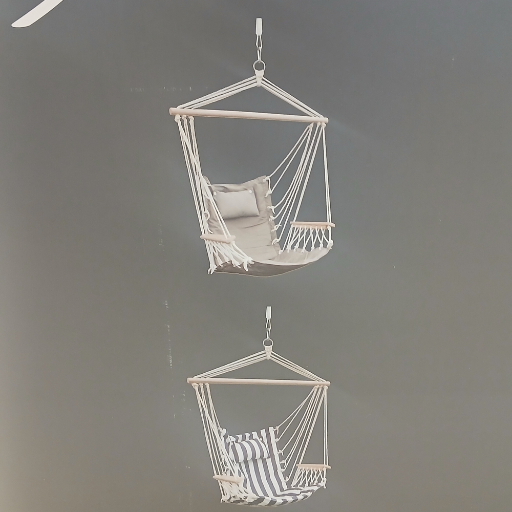 belavi Hanging Hammock Chair - Tan